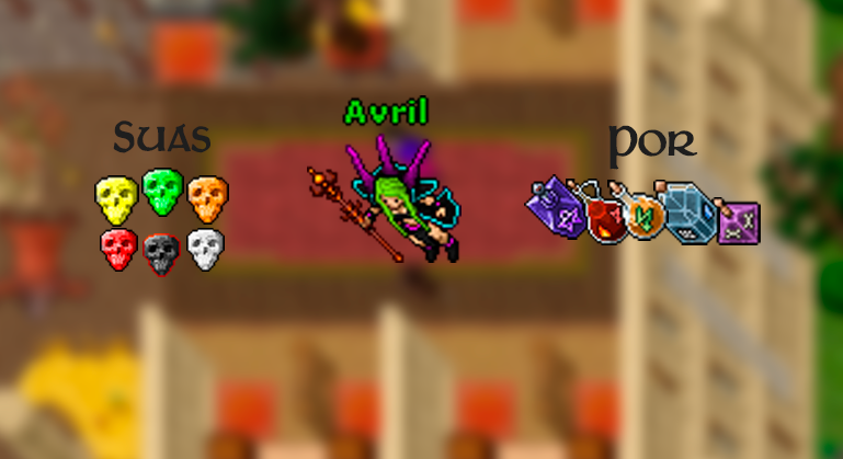 Negocie com a NPC Avril - Potions especiais lhe aguardam!